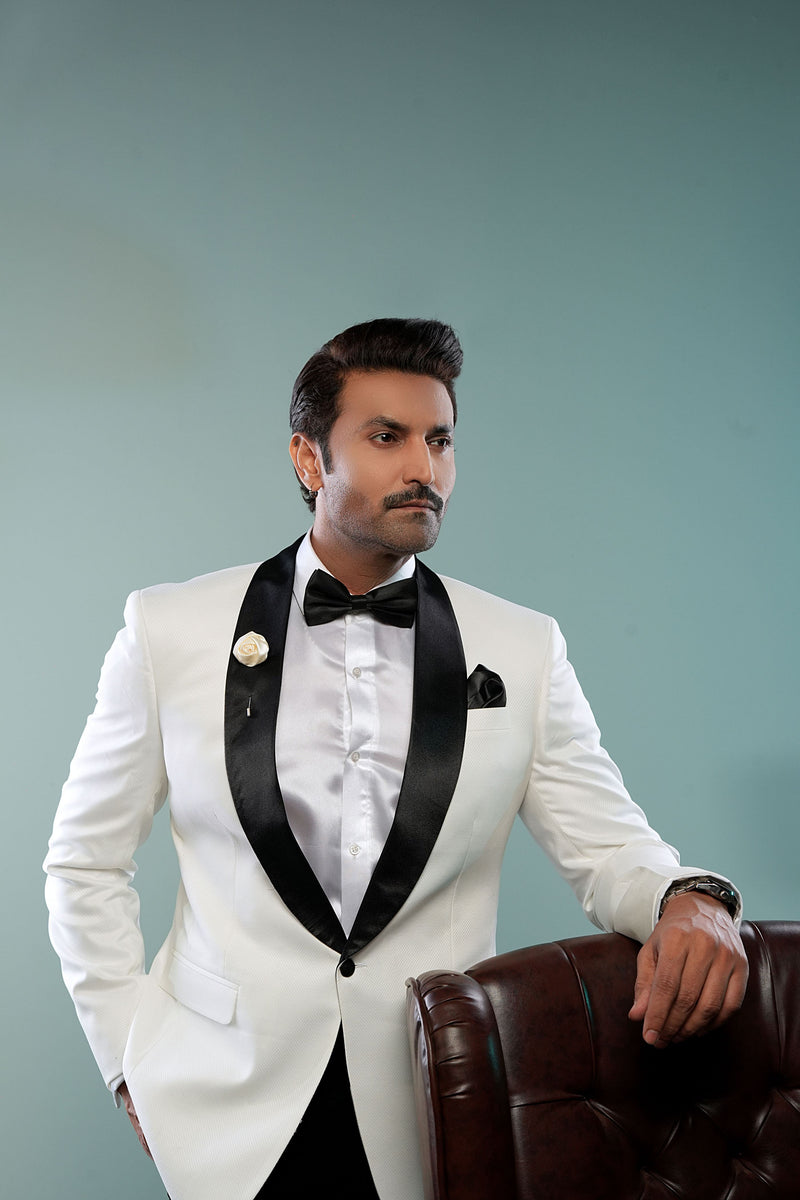 HF Designs Classic White Tuxedo